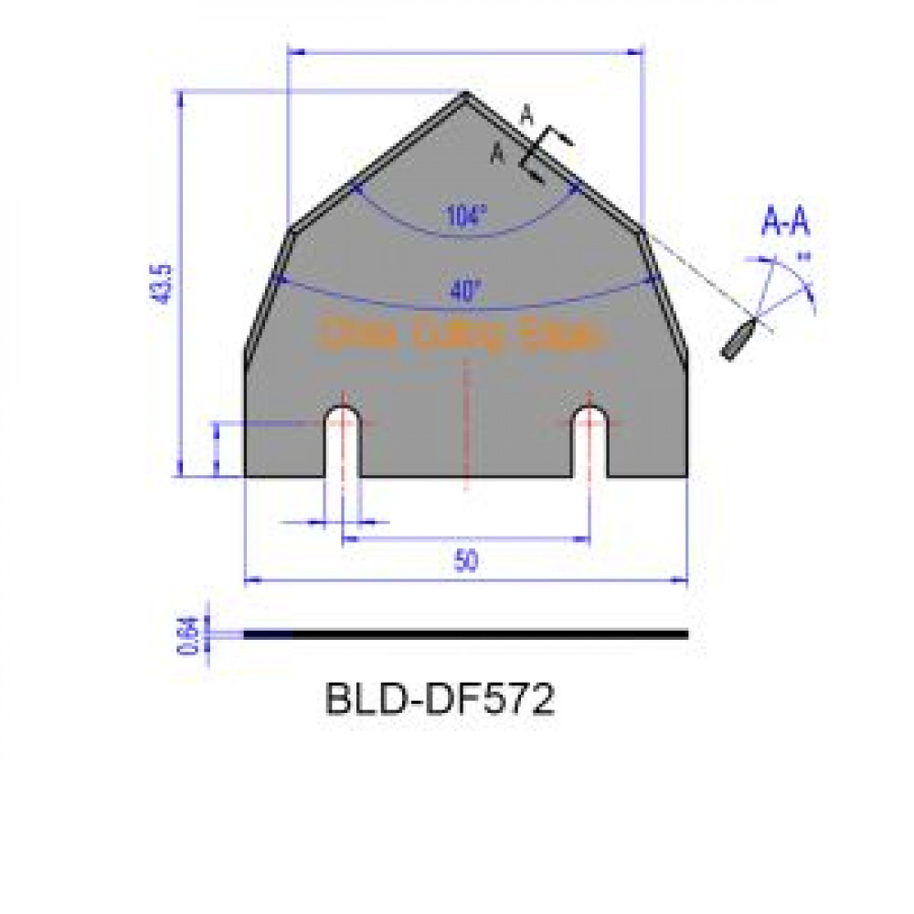 Лезвие BLD-DF572