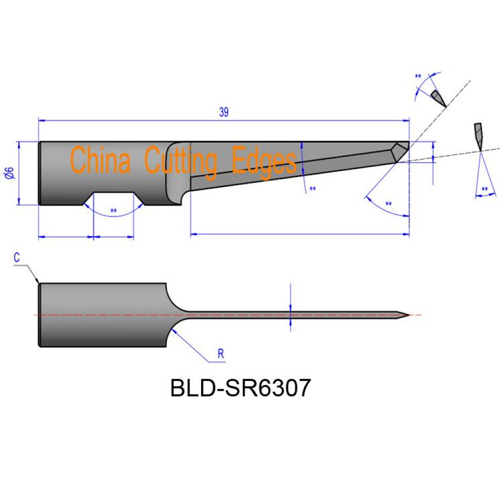 Esko Blade BLD-SR6307 Лезвие