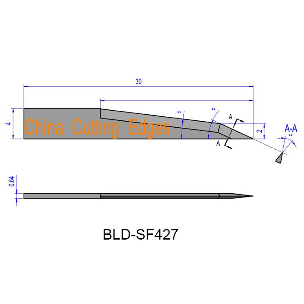 Лезвие BLD-SF427