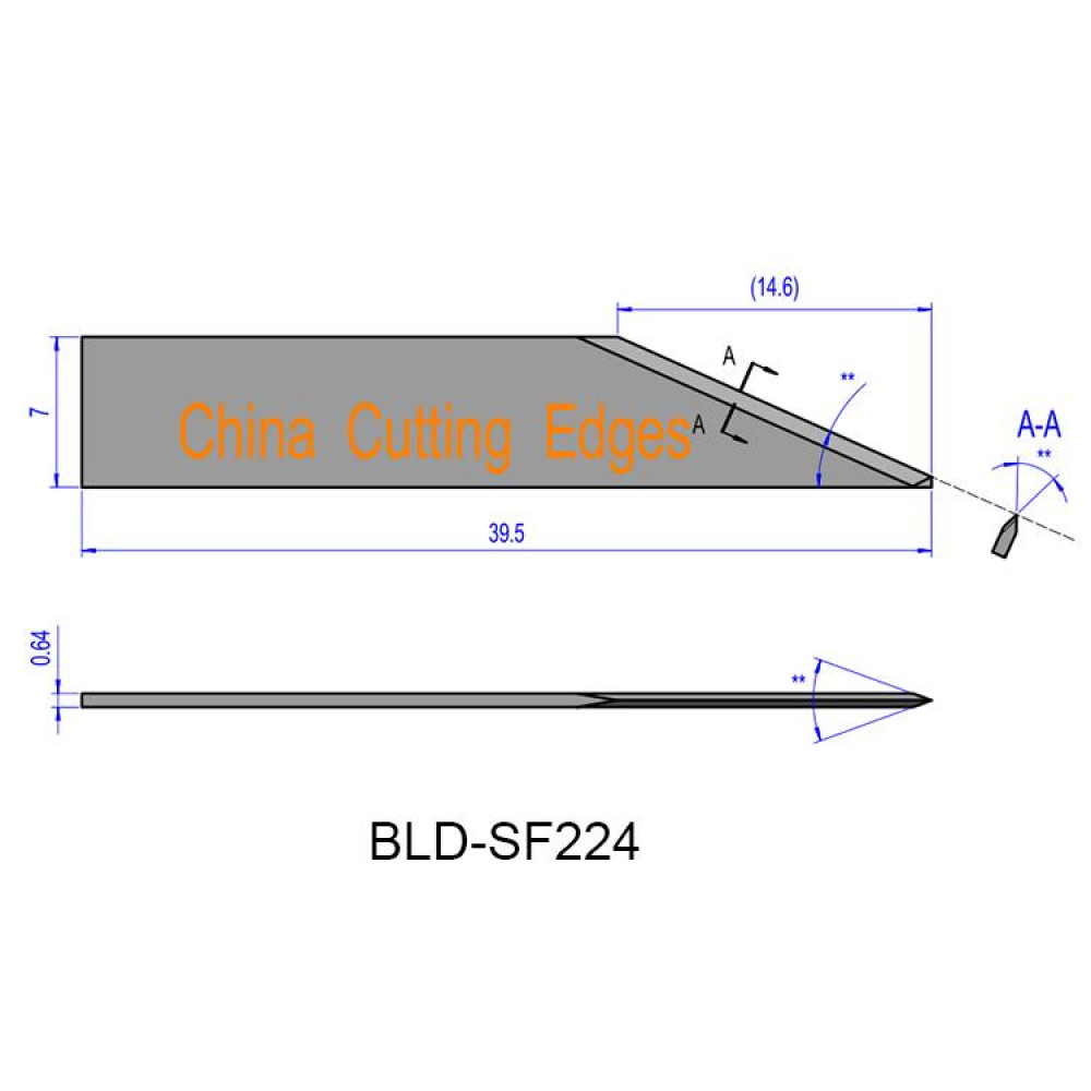 Лезвие BLD-SF224